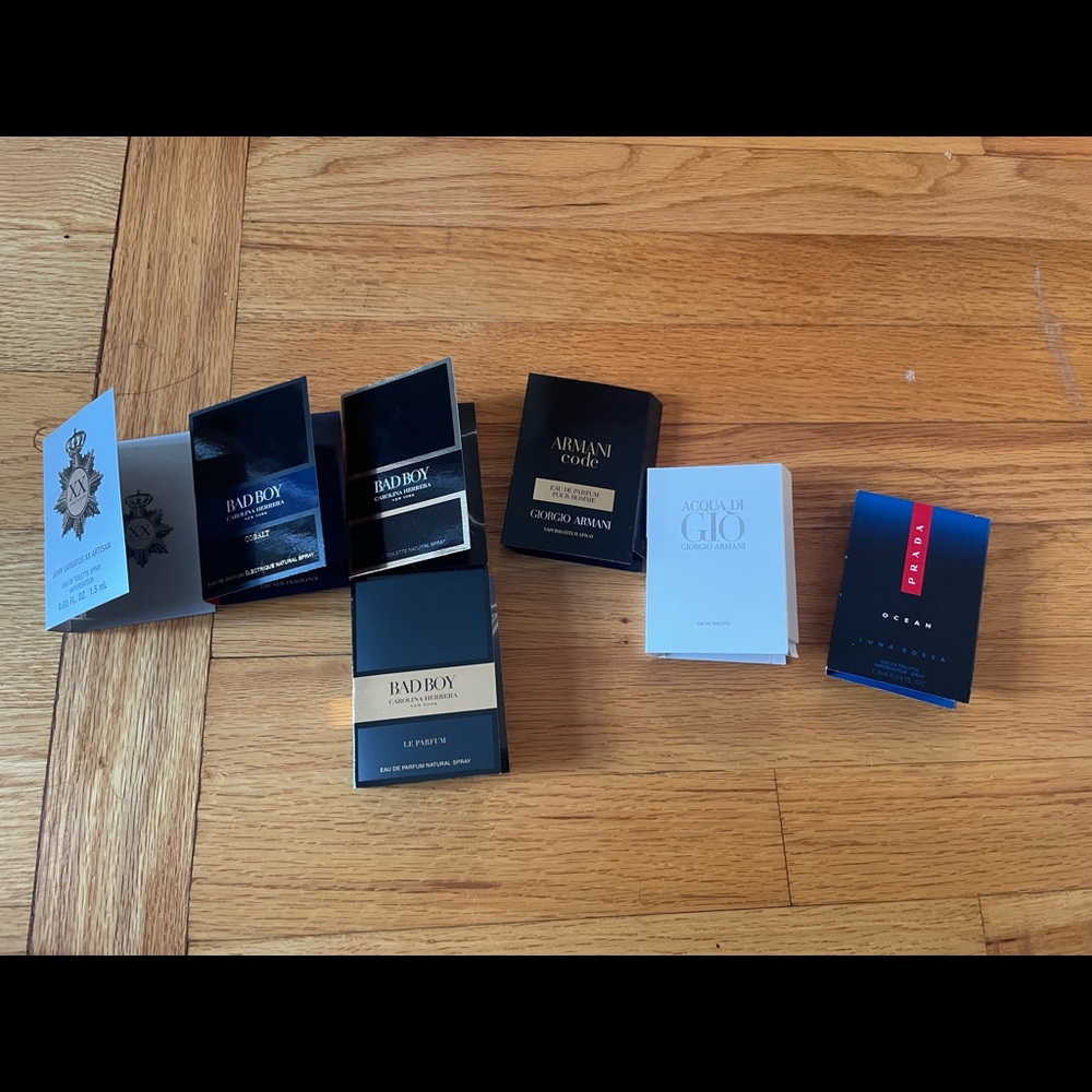 Men’s cologne sample bundle